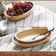 Nice design High demand OAK wooden salad bowl