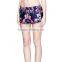 Wholesale Women UV Blocking Athleti Ccrossfit Shorts With Sublimation Print