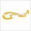 Kearing High Quality FRENCH CURVE Transparent Classic Yellow Plastic Flexible Fashion Design Drawing Template #1312