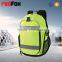 High Visibility Reflective Safety School Backpack