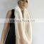 Black fashion young neck PV fleece tube scarf factory