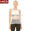 Hot Selling Gym Apparel Latest Design womens tank top with white mesh custom tank top