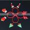 Diy handwork colorful feather hairband cheap feather plastic elastic hair jewelry for 2016 Christmas promotion gifts