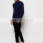 Cheap Price Muscle Long Sleeve Polo With Logo In Navy/Breathable Polo Collar T-shirt/Two Button Blacket T-shirt