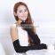 2016 new design elbow length winter fingerless 100% cashmere gloves wholesale knitting pattern