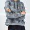 Women loose fit oversized hooded custom camo print pullover hoodies
