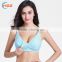 HSZ-023 Breathable Comfortable 2017 New Design Of Cotton Nursing Bras Pictures Prevent Sagging Sexy Hot Women Bra Name Brand