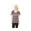 Bella+Canvas Women's Flowy Raglan Tee - 65% poly 35% viscose, has raglan sleeves and comes with your logo