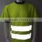 EN20471 100%polyester birdeye hi vis generic tape worker protective t-shirt