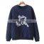 Unisex Autumn/winter Korean Style Diamond-type Lattice Cotton/polyester Pullover Sweatshirts Campus Wear