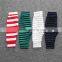 Latest design stripe terry fabric kids boys harem pants