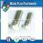 Made In Taiwan Metric Stainless Steel Zinc Plated T Bolt