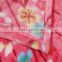 Chinese Factory Printed floral coral fleece blanket