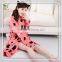 cute cartoon printed velvet terry bathrobe spa bathrobe