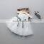 B21718A Summer baby Girl newest fashion gauze lace bowknot Princess Dress