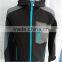 BSJ-002 Non-Stick Outdoor Clothes,Windproof, Waterproof & breathable blue softshell jacket for man.