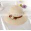 Bowknot Fisherman Hat Outdoor Tourism Sunscreen Straw Hat