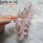 Elegant lady small pearls design cellulose acetate hair claw clips