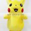 New arrival!!!HI CE perfect inflatable pikachu mascot costume with plush soft,carnival mascot costume for hot sale