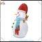 Giant inflatable snowman olaf, led inflatable snowman with scarf for outdoor christmas decor from china manufacturer