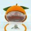 New Velvet Ring Box ,fruit design, orange color orange shape Jewelry Display Gift Case