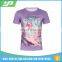 High quality custom made full printing 100% Polyester blank sublimation sport t shirt