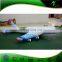 Inflatable 3 D Model Air Plane Toys Remote Control Jet Plane Balloons Advertising Aircraft/Aeroplane Inflatable Replica