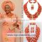 China suppliers african wedding beads /african coral wedding beads /nigeria coral wedding beads for aso oke stlys