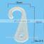 Plastic J shape sock hook/ J clips/ J hook