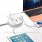 Розеточный выключатель с 3 розетками и 4 портами для зарядки USB