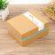White magnetic cardboard lid packaging box