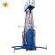 7LSJLII Shandong SevenLift zlp series hydraulic portable two mast climbing aluminum electric manual lift work platform