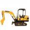 The small mini excavator