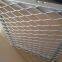 Fine Aluminum Mesh For Conference Rooms / Airportsfish Scale Mesh Hole