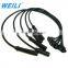 WEILI high quality Spark plug wire ignition lead for Changan Star 465Q CA6350 6373 Q5