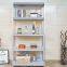 european silver grey warehouse storage shelf with teardrop holes