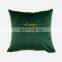 Solid Colorful Dutch Couch Embroidery Pillows Home Decor Sofa Velvet Comfortable Cushion Covers