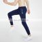 New style pure color slim casual sports pants Men's Running pants small foot guard pants