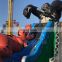 Giant Kongo Krazy Triple Lane Slide Inflatable Jumping Castle Slides For Sale