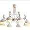 hotel restaurant ceiling light black metal spider lamp modern ceiling lamp