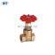 BT4010 good market locking brass kitz gate valve
