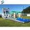 Commercial Large Small Cheap Tobogan Plastic Action Air Inflatable Slides Bounce House Water Pool Slide for Adults