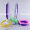 Promotion gift inflatable rabbit long ears ring toys, rabbit ears throwing rings