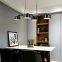 Nordic creative simple restaurant retro industrial style chandelier bar table lamp 53 rotary restaurant industrial style Chandelier