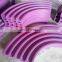 Green ultra slider plastic guide rails, UHMW-PE guide track