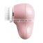 silicone facial cleansing brush