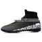 2021 New Football Shoes Men's Broken Nails Flat Bottomed High Top Sock Mouth Adult Training Shoes