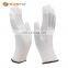 Pu Coated Gloves Work Gloves Safety Polyester/nylon Liner With PU Coated on Palm or Finger White Black Grey Touch Garden Gloves