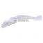 20pcs/bag Pesca 60mm 1.5g Soft Fishing Lure Double Color Tiddler Baits LuresSaltwater Paddle Tail Soft Lure