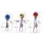 50pcs/bag Large Medium Small  Lure Pin Connector Swivel Sea Fishing Space Beads